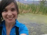 Mariko McDougall, new Stewardship Technician for the North Okanagan